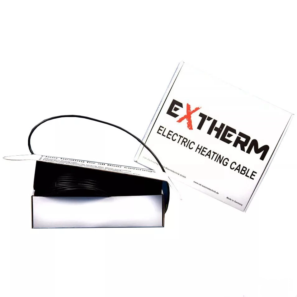 Кабель нагревательный двухжильный Extherm 20 м Фото - 1